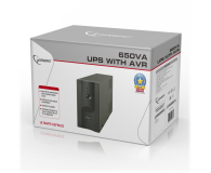 Gembird UPS 650VA Line-in 2x IEC C13 - 1230988 - zdjęcie 2